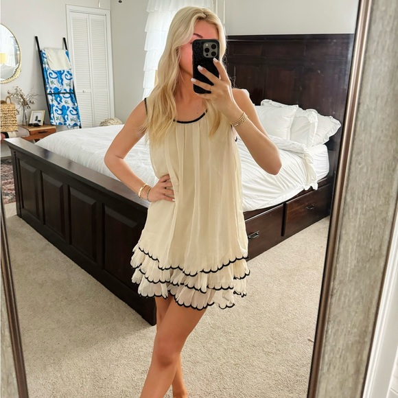 REVOLVE Dresses & Skirts - Scalloped Hem Dress
